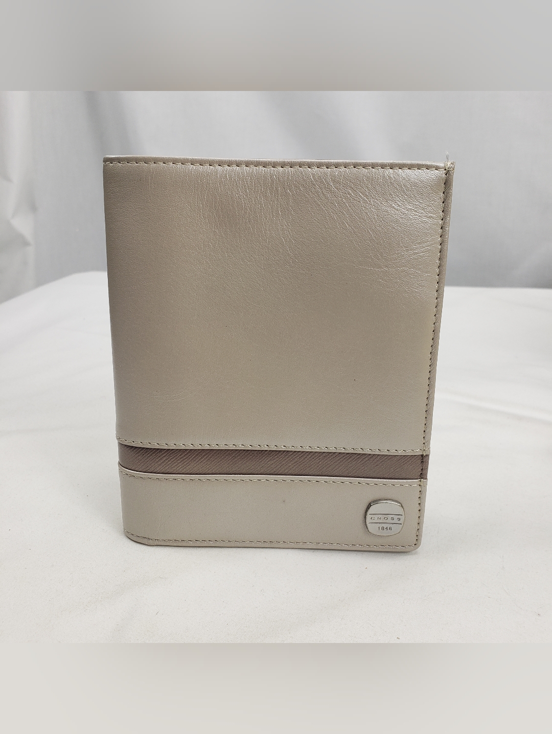 Leather Cross Passport And Card Holder